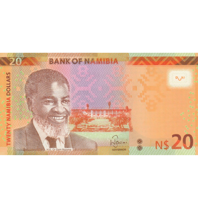 Namibia 20 Dólares 2018 Pick 17
